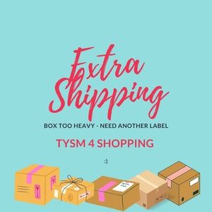 extra shipping label